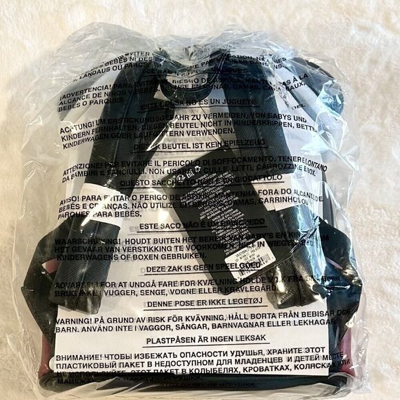 NWT RARE Disney Loungefly Minnie Mouse Polka Dot Mini Bag Backpack - Picture 8 of 9